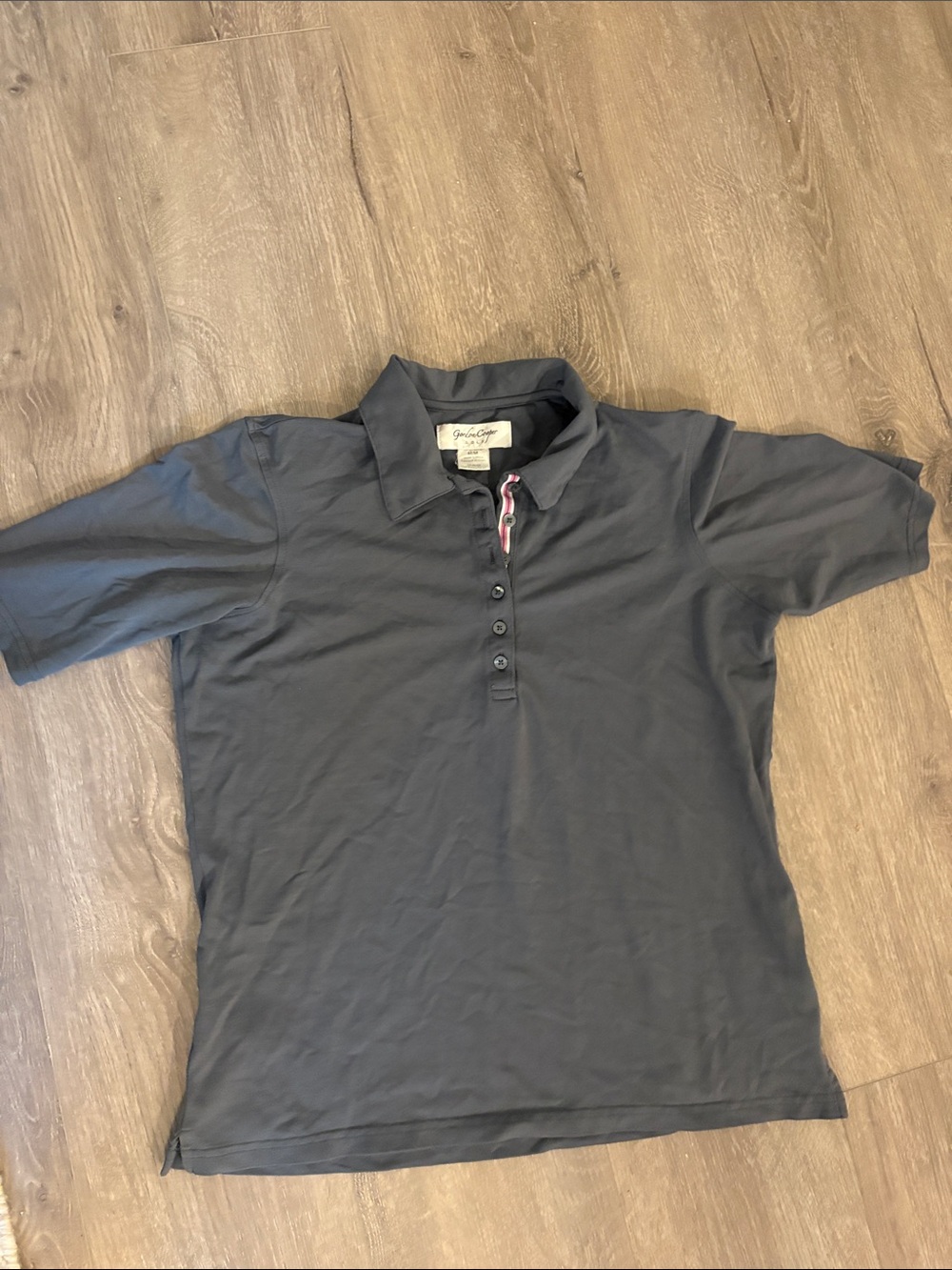 Grey Short Sleeve golf shirt